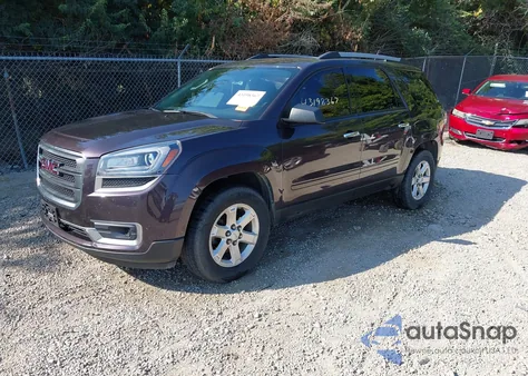 2015 GMC Acadia Sle-2 z USA, uszkodzony, nr VIN 1GKKRPKD3FJ122544